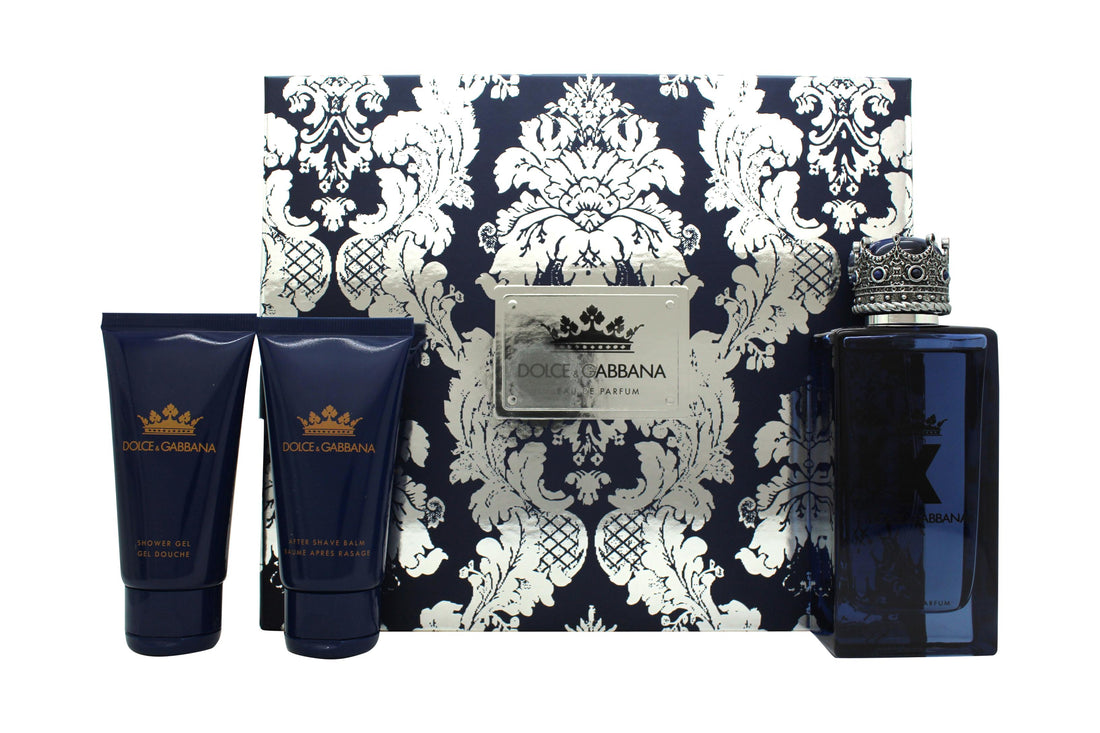 Dolce &amp; Gabbana K Presentset 100ml EDP + 50ml After Shave Balsam + 50ml Duschgel