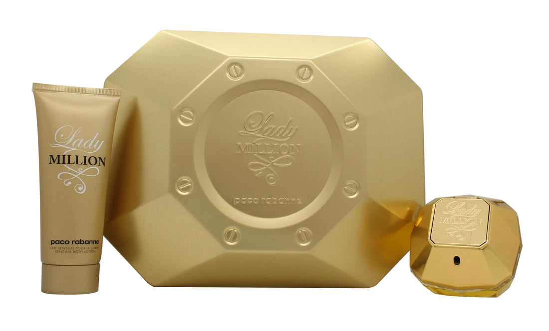 Paco Rabanne Lady Million Giftset 80Ml Edp + 100Ml Body Lotion ƒ?? beauty &amp; skincare essential for daily radiance