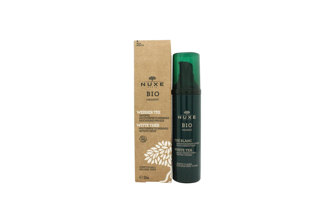Nuxe Bio Organic White Tea Multi-Perfecting Tonad Ansiktskrǜ¶ÏM 50Ml - Ljusa Hudtoner ƒ?? beauty &amp; skincare essential