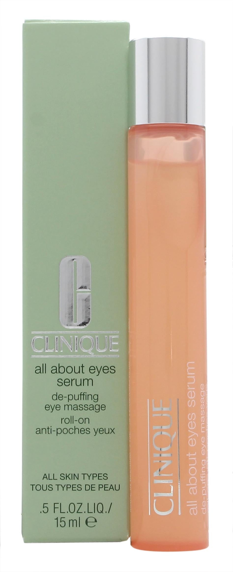 Clinique All About Eyes Serum De-Puffing Eye Massage Roll-On 15Ml – beauty &amp; skincare essential for daily radiance