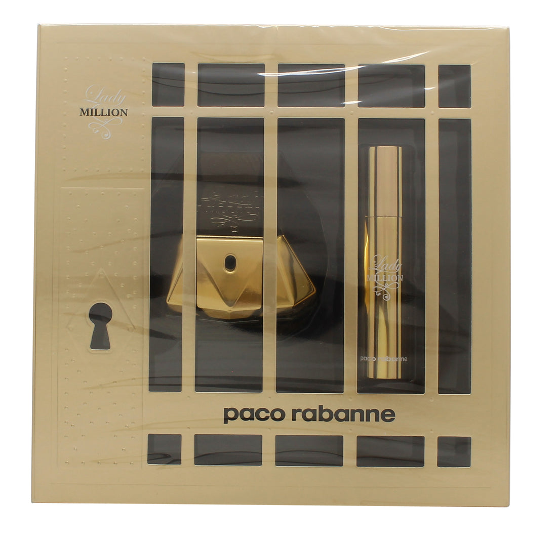 Paco Rabanne Lady Million Gift Set 50Ml Edp + 10Ml Edp – beauty &amp; skincare essential for daily radiance