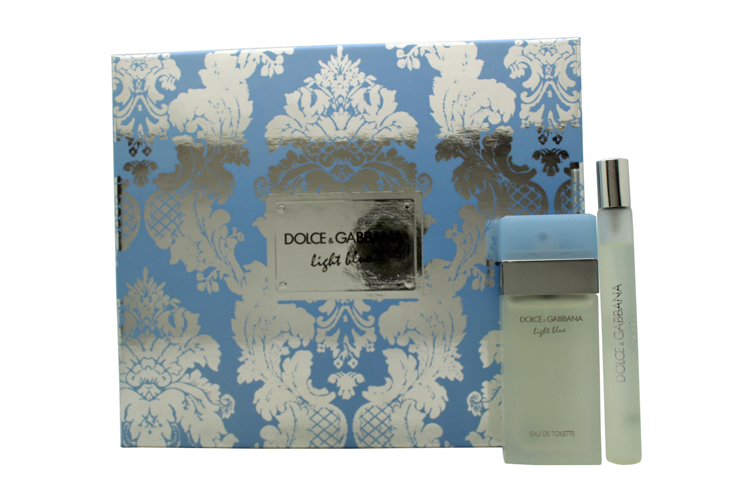 Dolce &amp; Gabbana Light Blue Presentset 25ml EDT Spray + 10ml EDT Spray