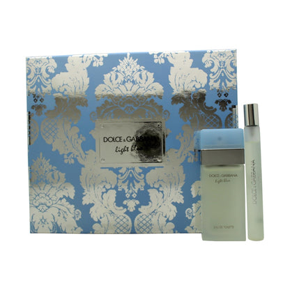 Dolce &amp; Gabbana Light Blue Presentset 25ml EDT Spray + 10ml EDT Spray