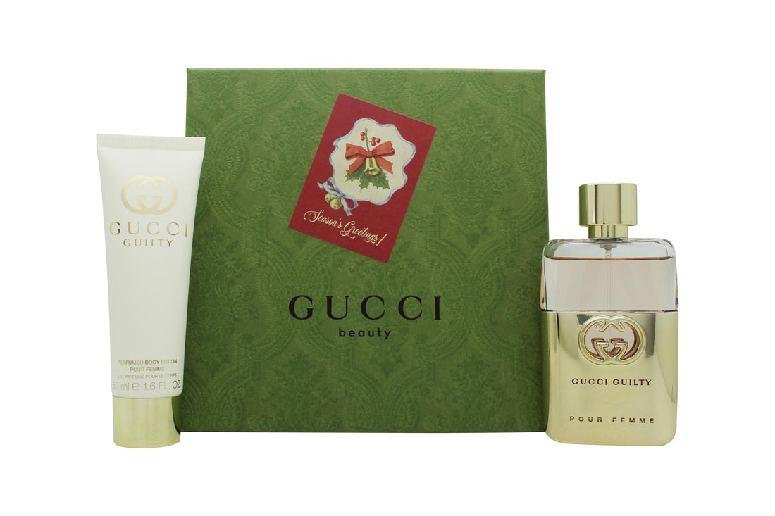 Gucci Guilty Pour Femme Presentset 50Ml Edp + 50Ml Body Lotion - Julupplaga ƒ?? beauty &amp; skincare essential for daily radiance