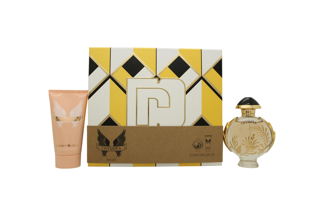 Paco Rabanne Olympea Solar Gift Set 50Ml Edp Spray + 75Ml Body Lotion – beauty &amp; skincare essential for daily radiance