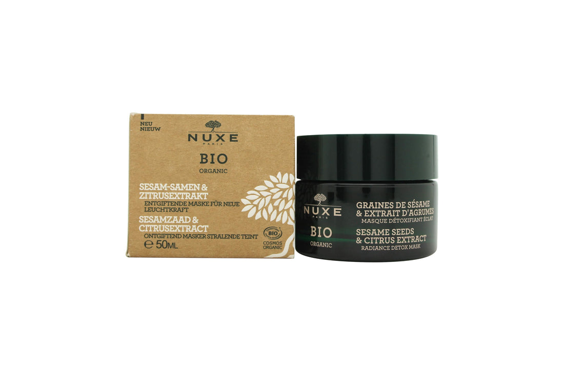 Nuxe Bio Organic Sesame Seeds &amp; Citrus Extract Radiance Detox Mask 50Ml ƒ?? beauty &amp; skincare essential for daily radiance