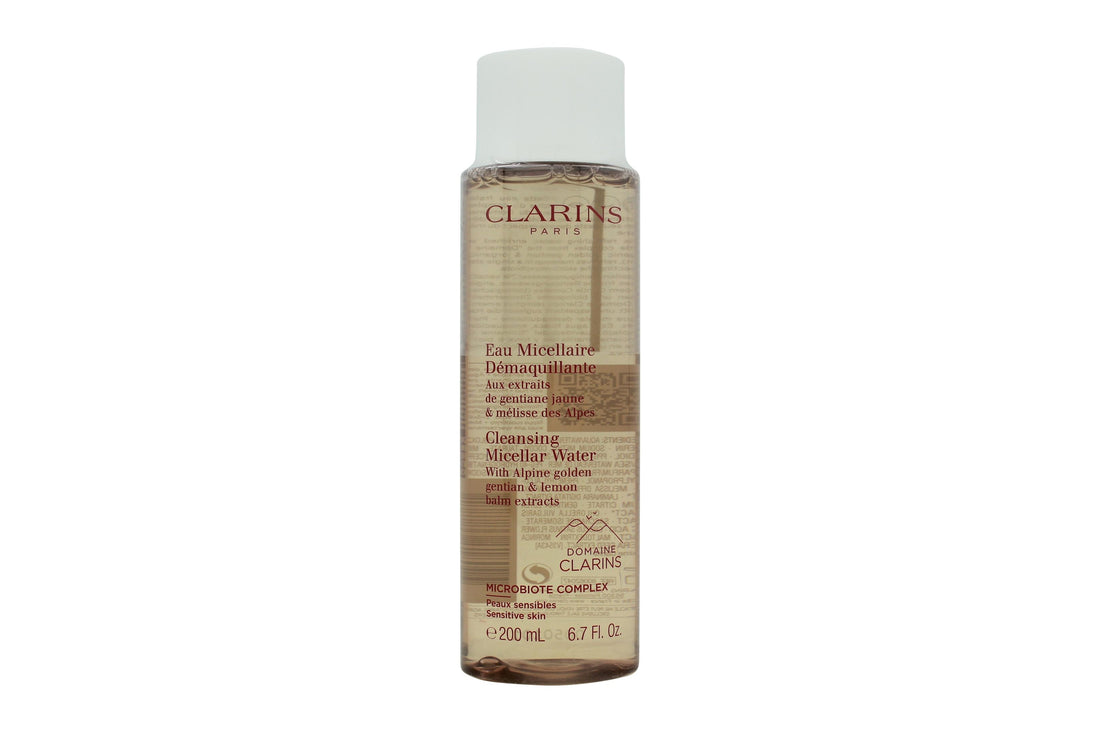 Clarins Cleansing Micellar Water Face Cleanser 200Ml – beauty &amp; skincare essential for daily radiance