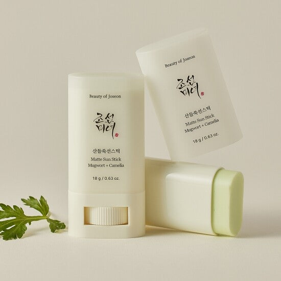 Beauty Of Joseon Matte Sun Stick : Mugwort + Camelia 18G (Spf50+ Pa++++) X 2Ea [Double Set] – beauty & skincare essential