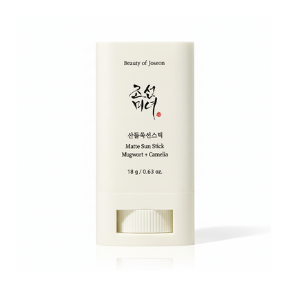 Beauty of Joseon Matte sun stick : Mugwort + Camelia 18g (SPF50+ PA++++) X 2EA [DOUBLE SET]