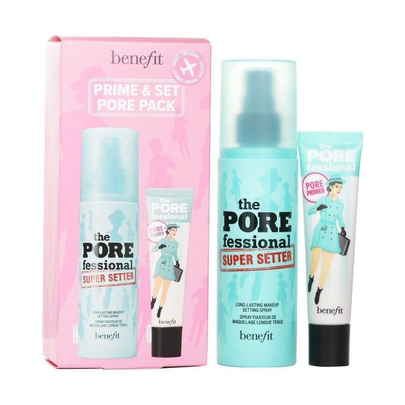 Benefit The Porefessional Primer Set 120ml Make Up Setting spray + 22ml Pore Primer