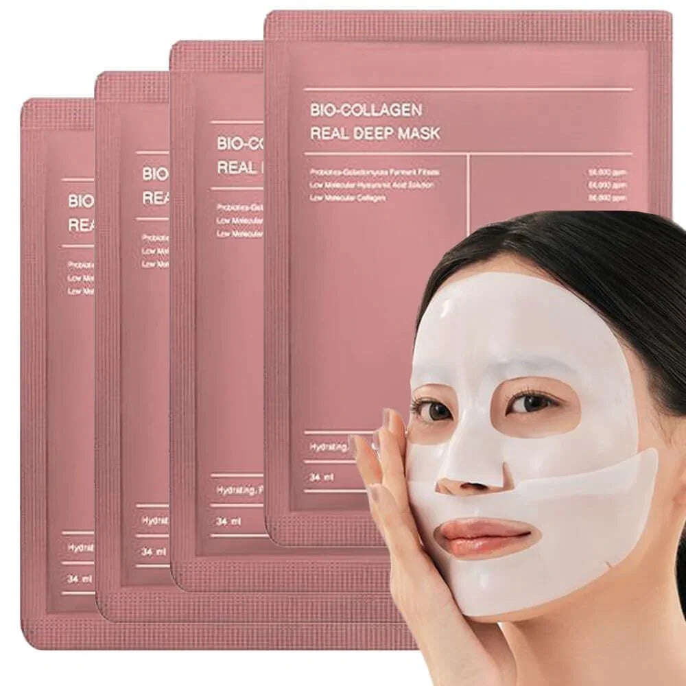 Biodance Bio Collagen Real Deep Mask Sheet 4P - All Day Pretty Korean Beauty Biodance