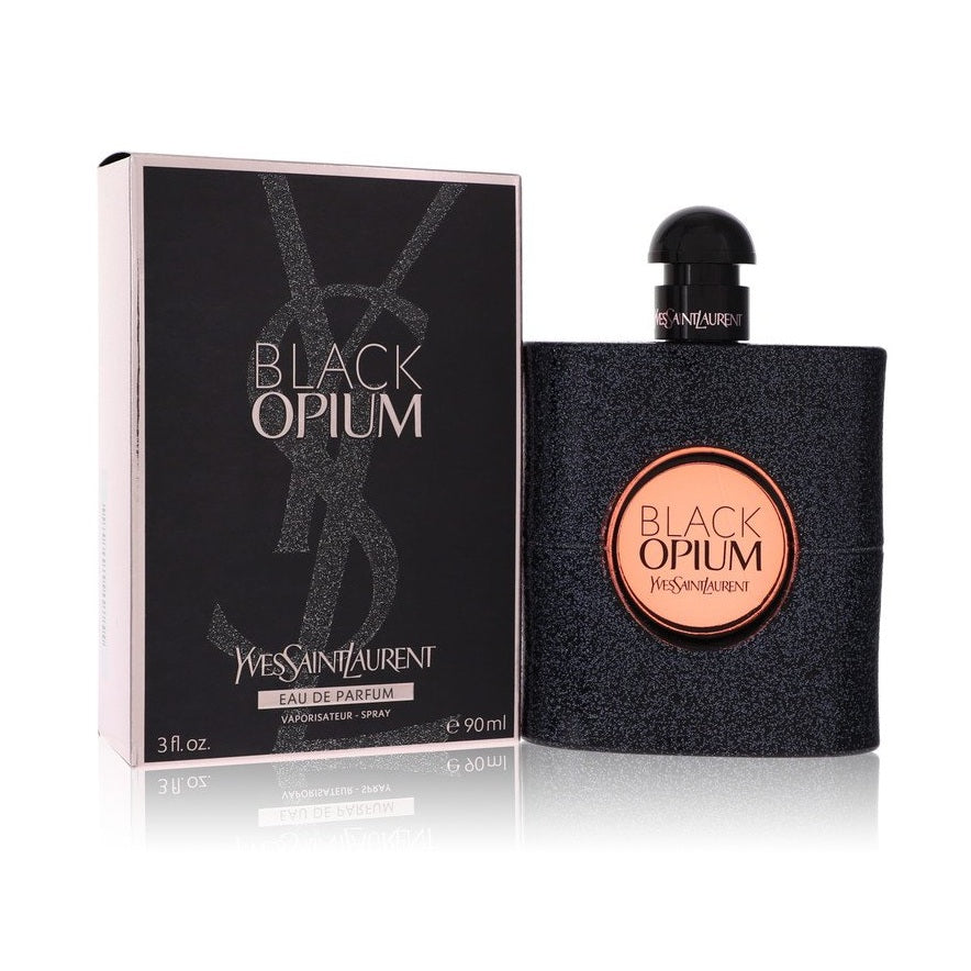 Black Opium by Yves Saint Laurent Eau De Parfum Spray 3 oz for Women