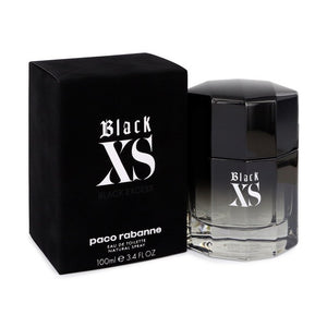 Black XS by Paco Rabanne Eau De Toilette Spray (2018 New Packaging) 3.4 oz for Men