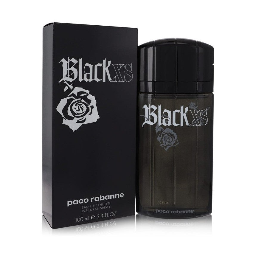 Black XS by Paco Rabanne Eau De Toilette Spray 3.4 oz for Men