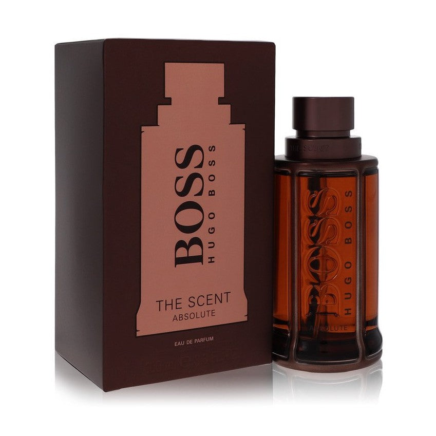 Boss The Scent Absolute by Hugo Boss Eau De Parfum Spray 3.3 oz for Men