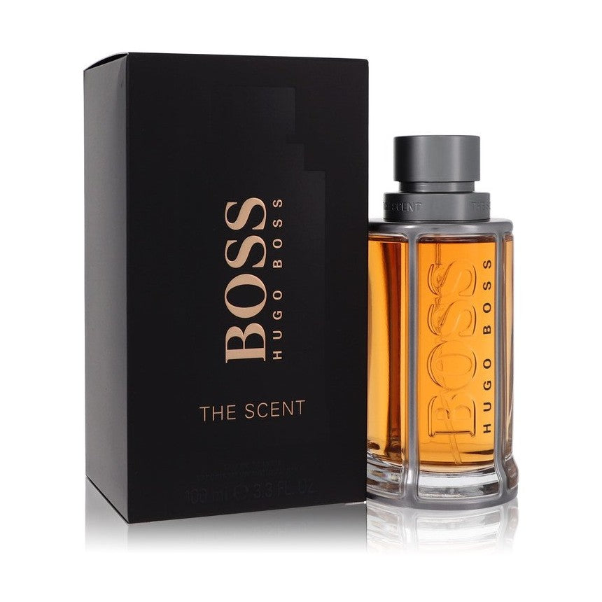 Boss The Scent by Hugo Boss Eau De Toilette Spray 3.3 oz for Men