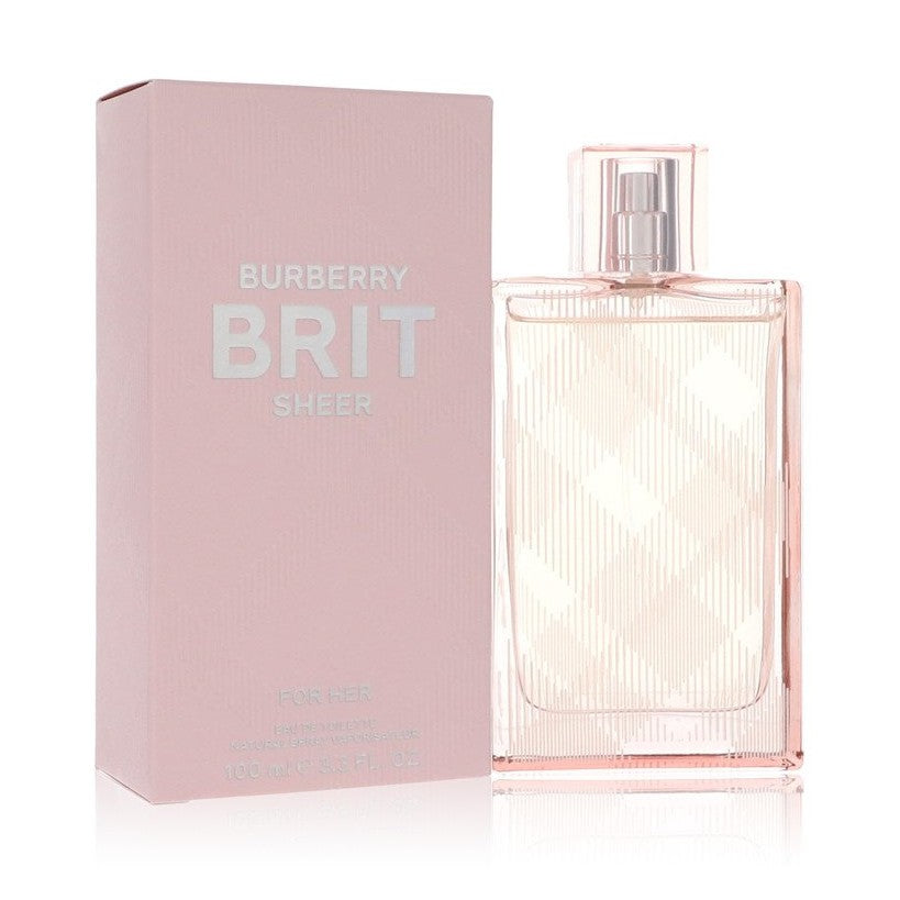 Burberry Brit Sheer by Eau De Toilette Spray 3.4 oz for Women