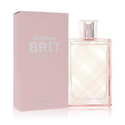 Burberry Brit Sheer by Eau De Toilette Spray 3.4 oz for Women