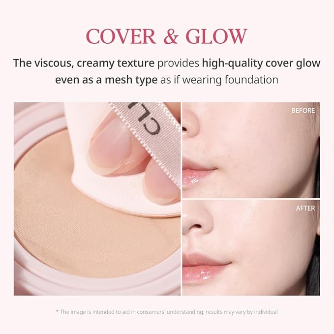 Clio-Kill-Cover-Mesh-Glow-Cushion-Set-Refill-15G-X-2Ea-3-Colors – beauty & skincare essential for daily radiance