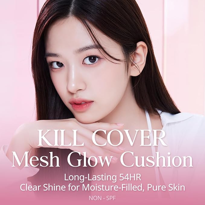 Clio-Kill-Cover-Mesh-Glow-Cushion-Set-Refill-15G-X-2Ea-3-Colors – beauty & skincare essential for daily radiance