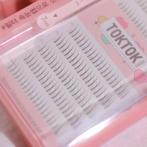 CORINGCO Toktok-Hara Under Eyelashes (110pcs, 200pcs) (3 Types) - All Day Pretty Korean Beauty CORINGCO