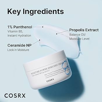 COSRX Hydrium Moisture Power Enriched Cream 50ml - All Day Pretty Cream COSRX