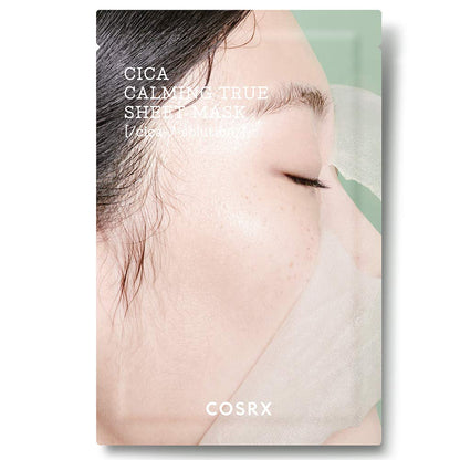 COSRX Pure Fit Cica Calming True Sheet Mask (10 Sheets) - All Day Pretty Korean Beauty COSRX
