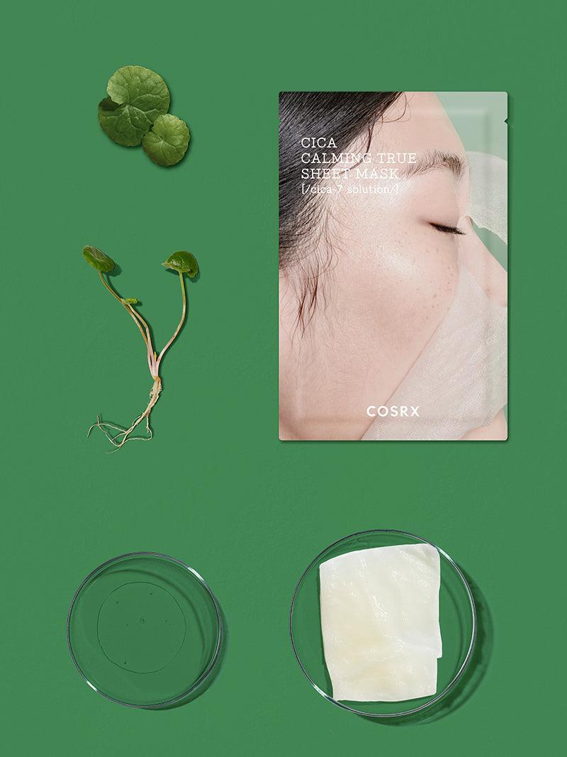 COSRX Pure Fit Cica Calming True Sheet Mask (10 Sheets) - All Day Pretty Korean Beauty COSRX