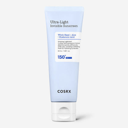 COSRX Ultra-Light Invisible Sunscreen SPF50 PA++++ 50ml - All Day Pretty Korean Beauty COSRX