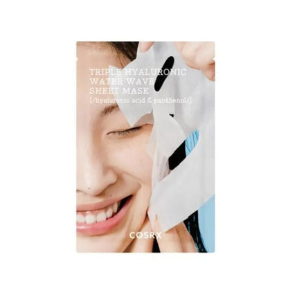 COSRX Hydrium Triple Hyaluronic Water Wave Sheet Mask (10 Sheets) - All Day Pretty Korean Beauty COSRX