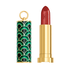 Carolina Herrera Fabulous Kiss Satin Lipstick Gift Set 310 Red Carolina Lipstick + Green Waves Lipstick Cap