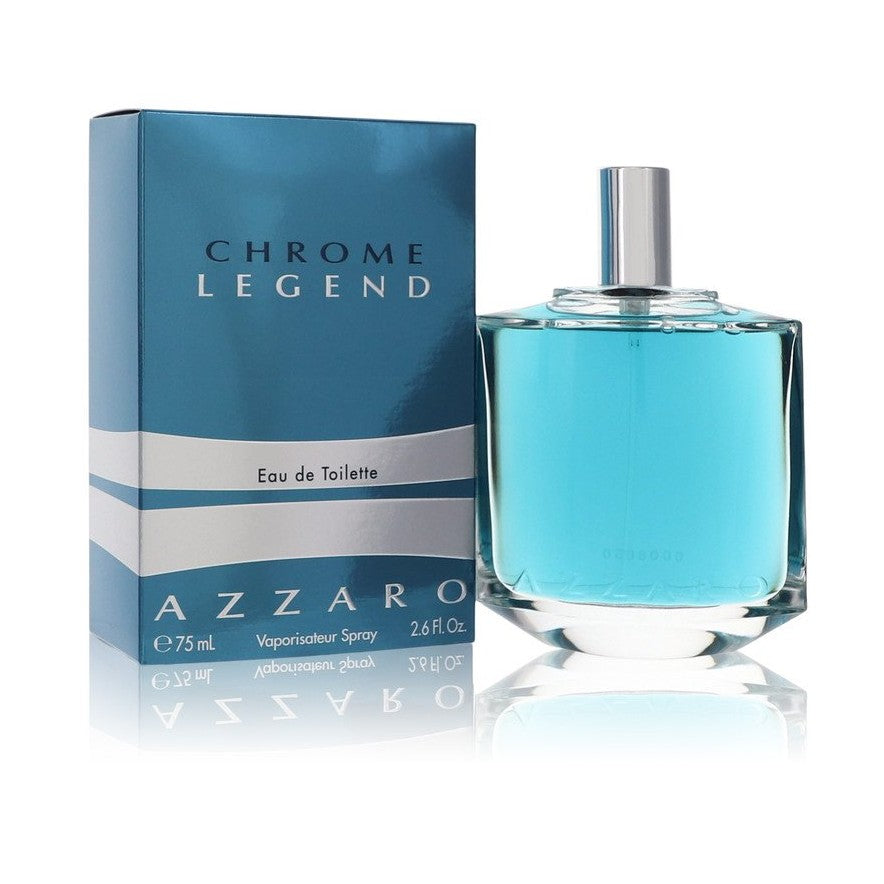 Chrome Legend by Azzaro Eau De Toilette Spray 2.6 oz for Men