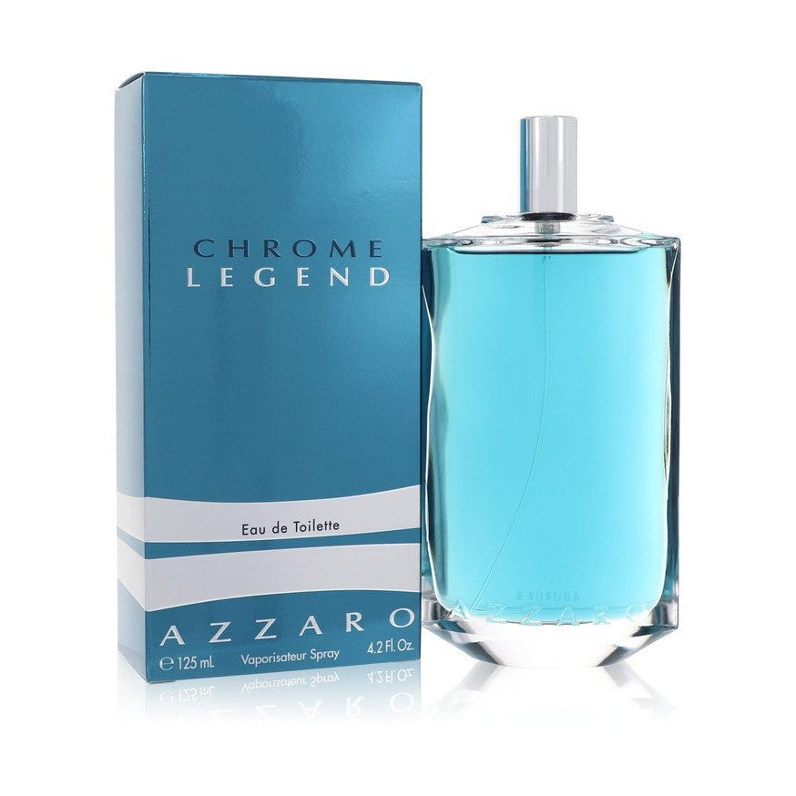 Chrome Legend by Azzaro Eau De Toilette Spray 4.2 oz for Men
