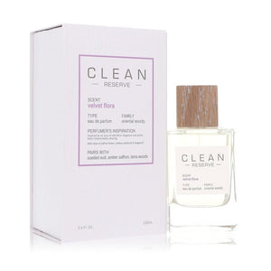 Clean Reserve Velvet Flora by Clean Eau De Parfum Spray 3.4 oz for Women