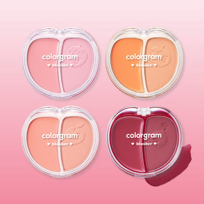Colorgram Tintin Dory Duo Blusher 5g - All Day Pretty Korean Beauty colorgram