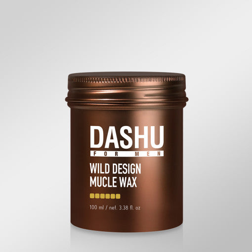 DASHU For Men Premium Wild Design Mucle Wax 100g - All Day Pretty Hair Styling Wax DASHU