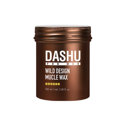 DASHU For Men Premium Wild Design Mucle Wax 100g - All Day Pretty Hair Styling Wax DASHU