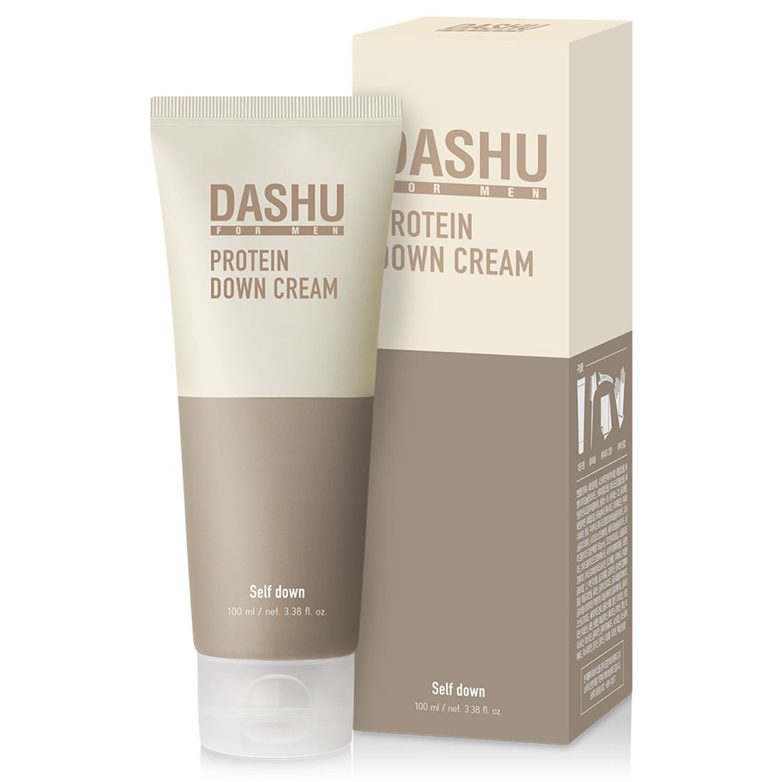 DASHU For Men Protein Down Cream 100ml - All Day Pretty Hair Curl Cream DASHU