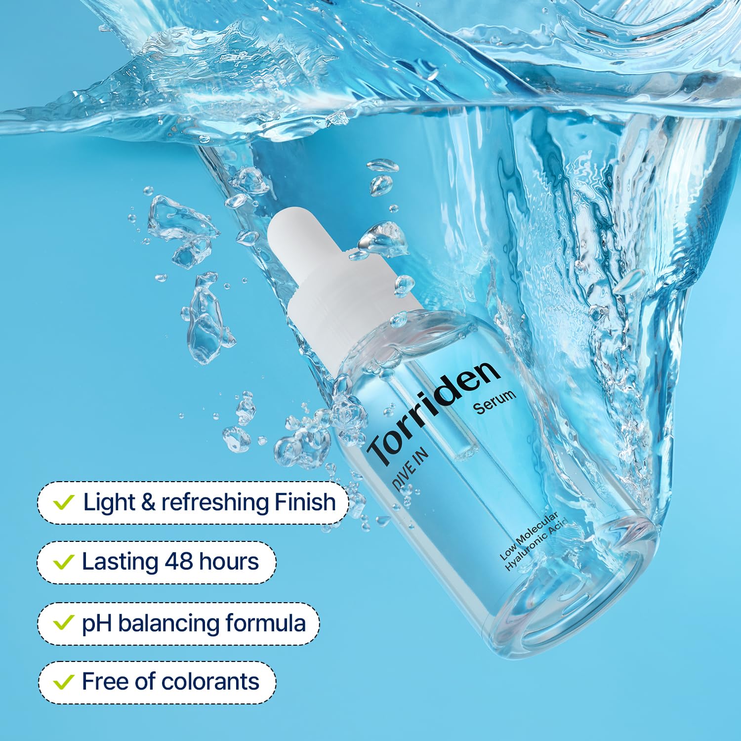 DIVE-IN Torriden Low-Molecular Hyaluronic Acid Serum 70ml
