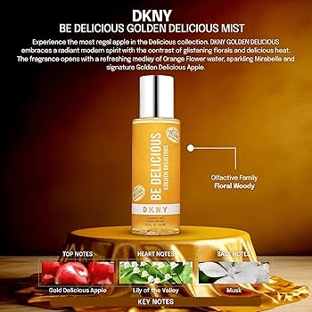 DKNY Golden Delicious Body Fragrance Mist 250ml Spray