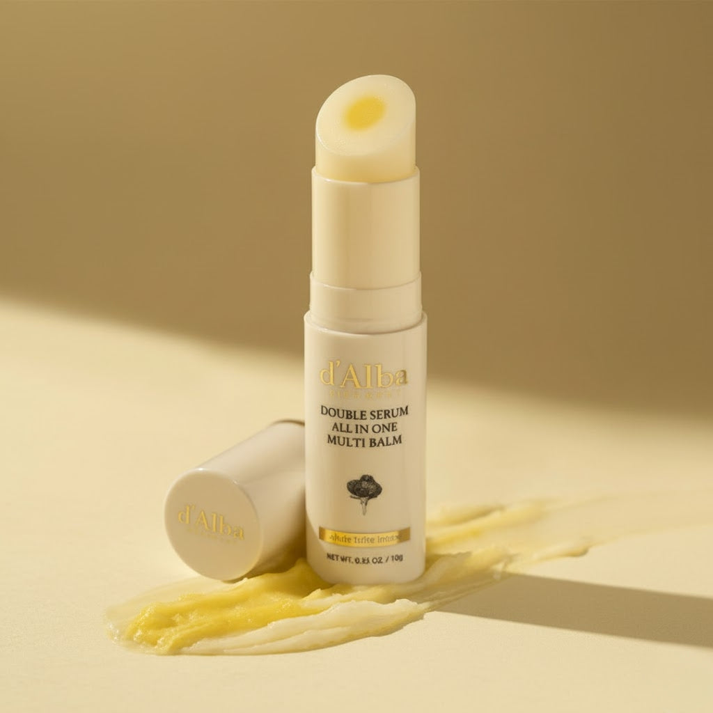 D'Alba Double Serum All-In-One Multi Balm – beauty & skincare essential for daily radiance