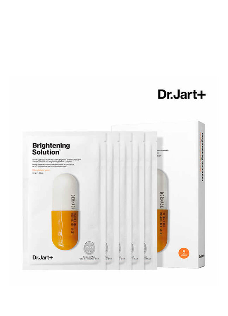 Dr.Jart+ Dermask Brightening Solution Gezichtsmasker (5 vellen)