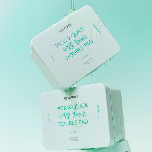 DewyTree PICK & QUICK Calming Full Double Pad 380g (100 Pads) - All Day Pretty Korean Beauty dewytree
