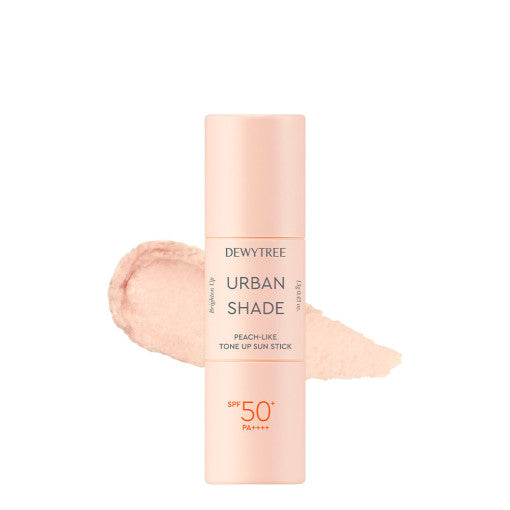 DewyTree Urban Shade Peach Like Tone Up Sun Stick SPF50+ PA++++ 13g - All Day Pretty Korean Beauty dewytree