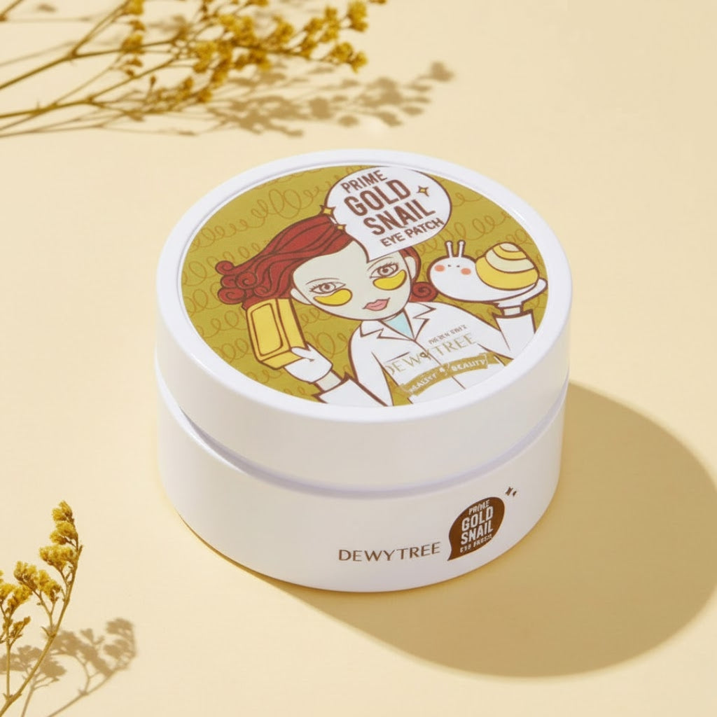 DewyTree Prime Gold Snail Eye Patch 90g(60ea) - All Day Pretty Korean Beauty dewytree