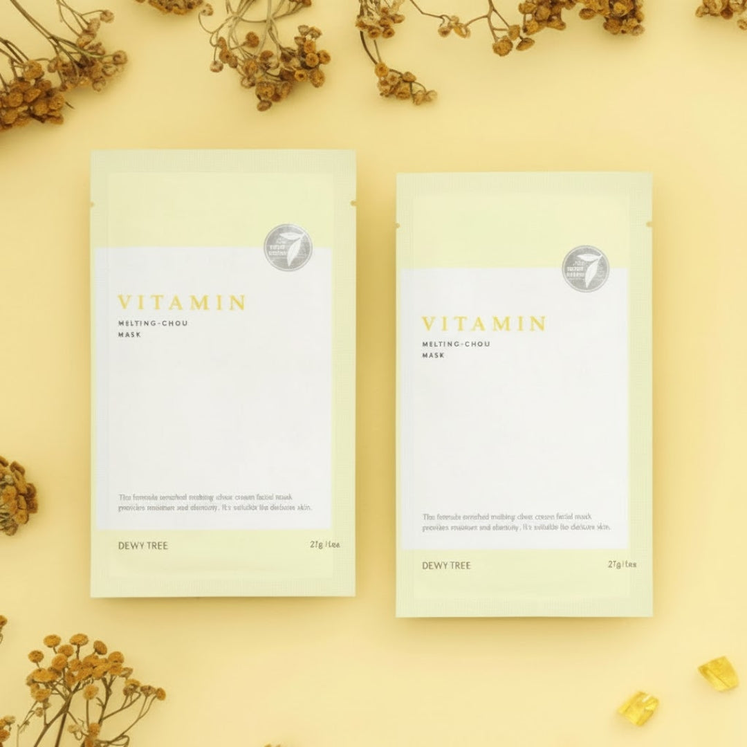 DewyTree Vitamin melting-Chou Mask 27gX10EA - All Day Pretty Korean Beauty dewytree