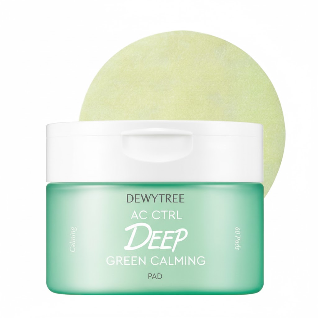 Dewytree-Ac-Ctrl-Deep-Green-Calming-Pad-180G60-Pads – beauty & skincare essential for daily radiance