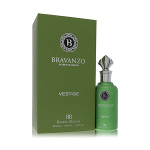 Dumont Bravanzo Vestige by Dumont Paris Extrait De Parfum Spray (Unisex) 3.4 oz for Men