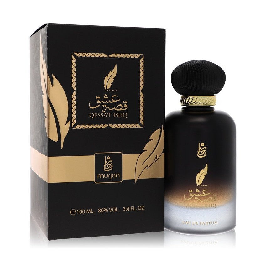 Dumont Murjan Qessat Ishq by Dumont Paris Eau De Parfum Spray (Unisex) 3.4 oz for Men