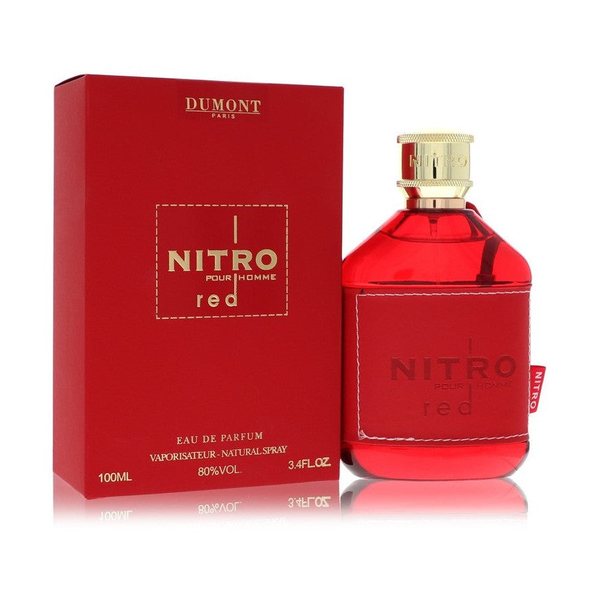 Dumont Nitro Red by Dumont Paris Eau De Parfum Spray 3.4 oz for Men